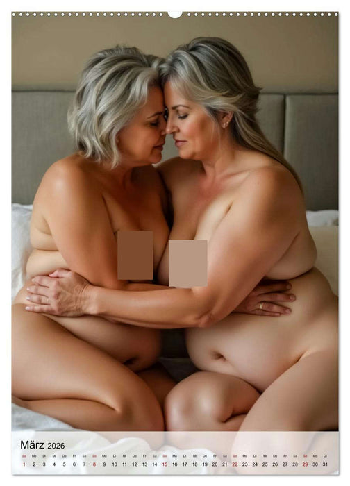 Die Kunst der Weiblichkeit - Reif, Sexy und Verführerisch (CALVENDO Wandkalender 2026)