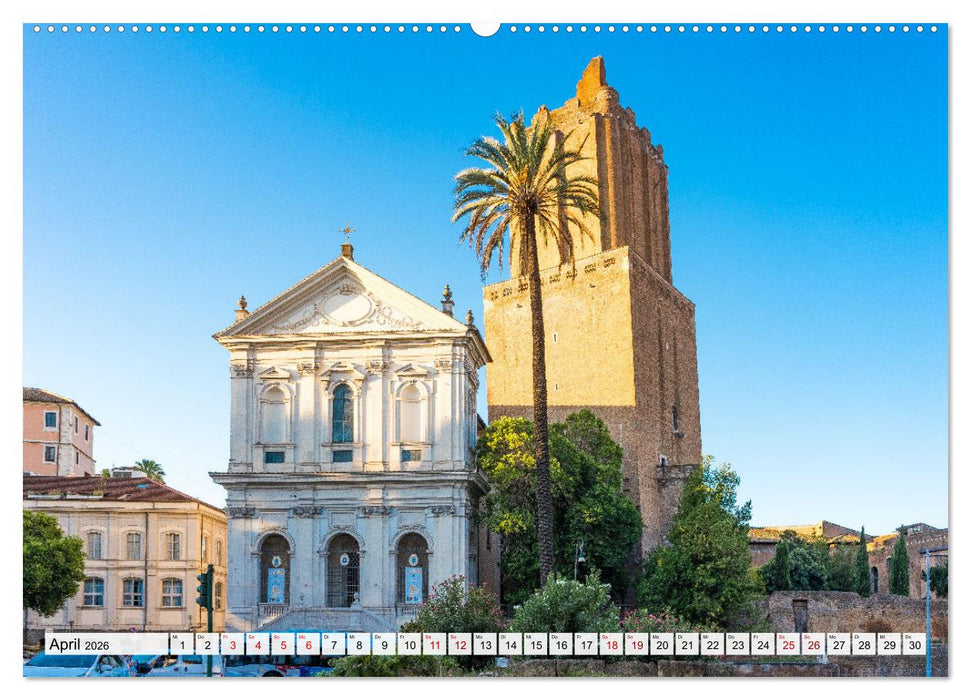 Ein Spaziergang durch Rom (CALVENDO Premium Wandkalender 2026)