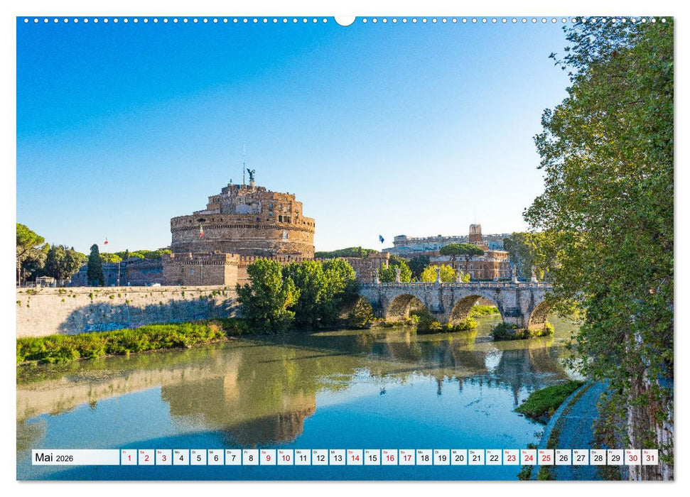 Ein Spaziergang durch Rom (CALVENDO Premium Wandkalender 2026)