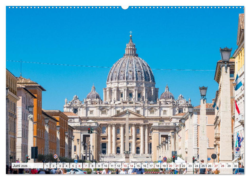 Ein Spaziergang durch Rom (CALVENDO Premium Wandkalender 2026)