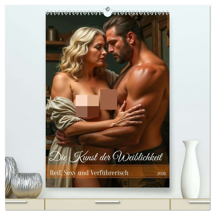 Die Kunst der Weiblichkeit - Reif, Sexy und Verführerisch (CALVENDO Premium Wandkalender 2026)