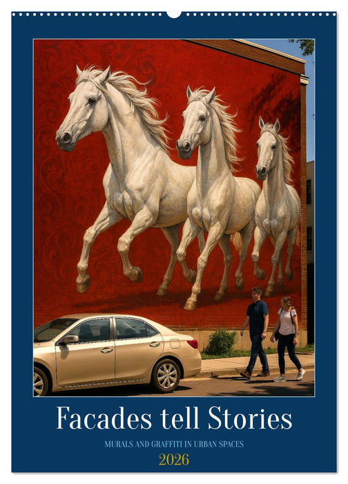 Facades tell Stories (CALVENDO Monthly Calendar 2026)