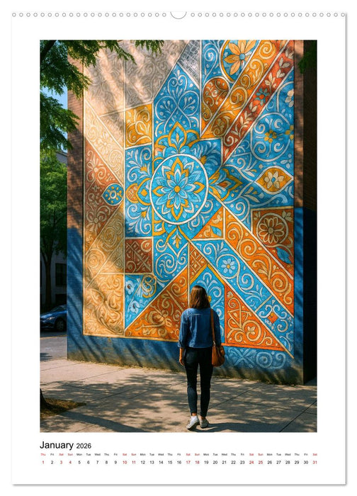 Facades tell Stories (CALVENDO Premium-Calendar 2026)