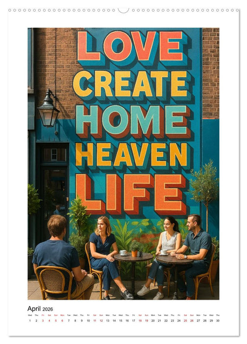 Facades tell Stories (CALVENDO Premium-Calendar 2026)