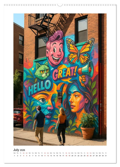 Facades tell Stories (CALVENDO Premium-Calendar 2026)