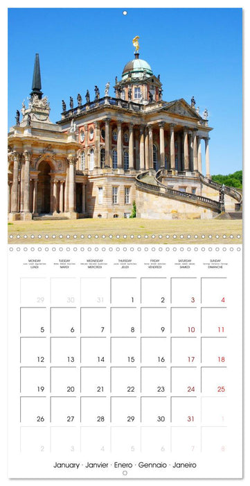 Castles in Eastern Germany (CALVENDO Monthly Calendar 2026)
