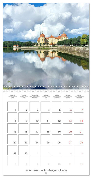 Castles in Eastern Germany (CALVENDO Monthly Calendar 2026)