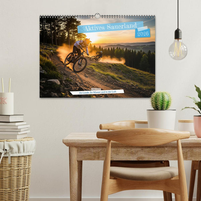 Aktives Sauerland (CALVENDO Wandkalender 2026)