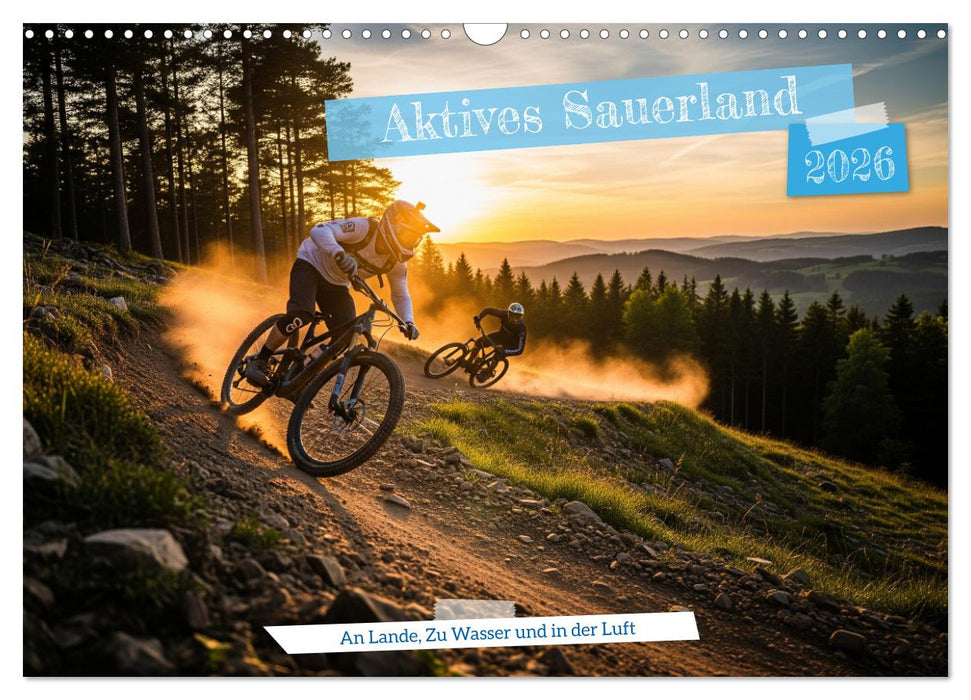 Aktives Sauerland (CALVENDO Wandkalender 2026)