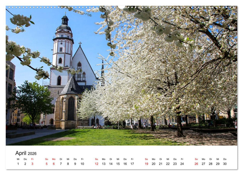 Leipzig – Stadtansichten zum Verlieben (CALVENDO Wandkalender 2026)