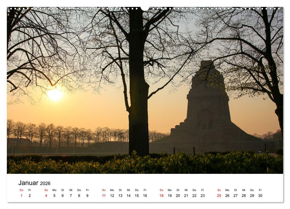 Leipzig – Stadtansichten zum Verlieben (CALVENDO Premium Wandkalender 2026)