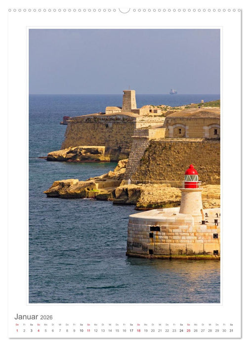 Malta Impressionen (CALVENDO Wandkalender 2026)