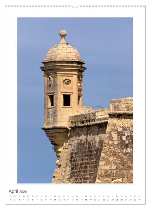 Malta Impressionen (CALVENDO Premium Wandkalender 2026)