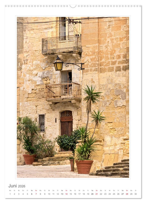 Malta Impressionen (CALVENDO Premium Wandkalender 2026)