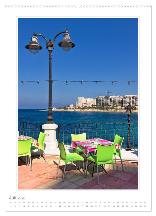 Malta Impressionen (CALVENDO Premium Wandkalender 2026)