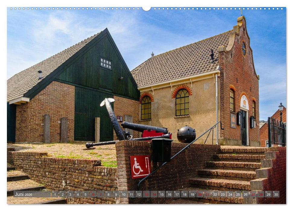 Ein Blick auf Egmond (CALVENDO Wandkalender 2026)