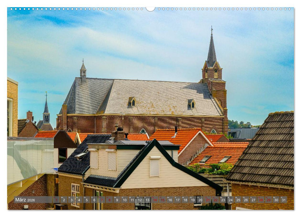 Ein Blick auf Egmond (CALVENDO Premium Wandkalender 2026)