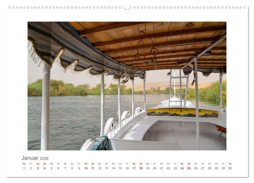 Ägypten - unterwegs mit Julia Hahn (CALVENDO Wandkalender 2026)