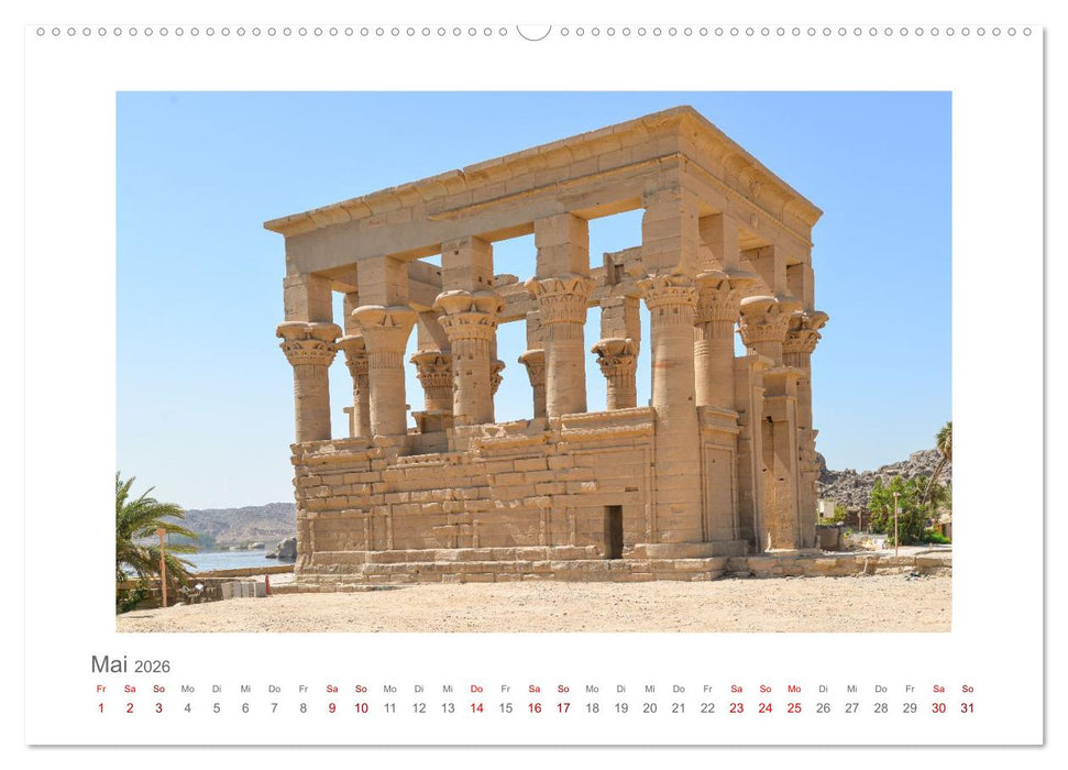 Ägypten - unterwegs mit Julia Hahn (CALVENDO Wandkalender 2026)