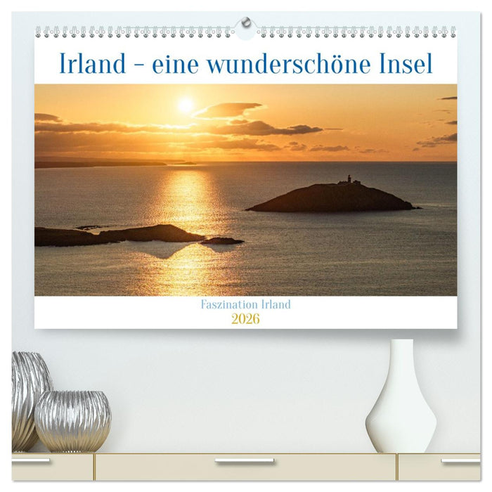 Irland - eine wunderschöne Insel (CALVENDO Premium Wandkalender 2026)