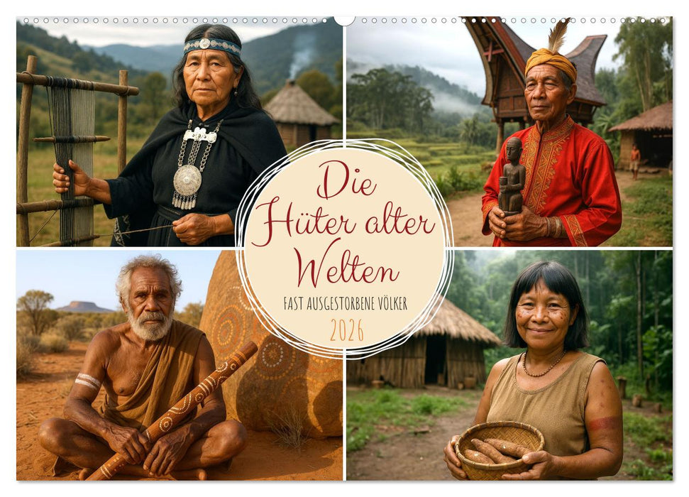 Die Hüter alter Welten (CALVENDO Wandkalender 2026)