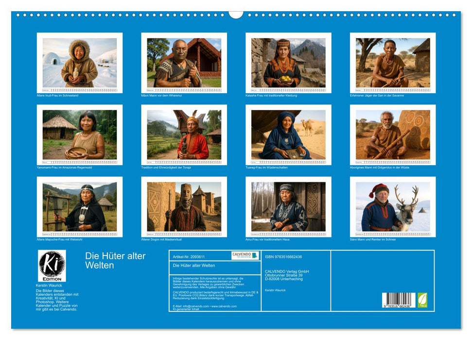 Die Hüter alter Welten (CALVENDO Wandkalender 2026)