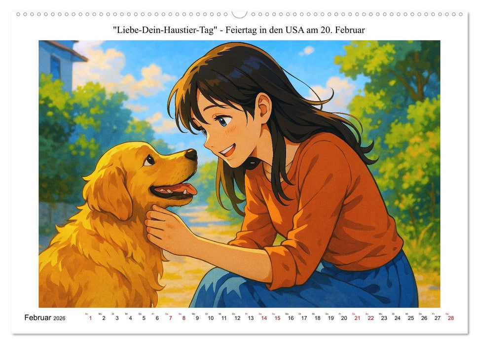 Kalender der kuriosen Feiertage (CALVENDO Wandkalender 2026)