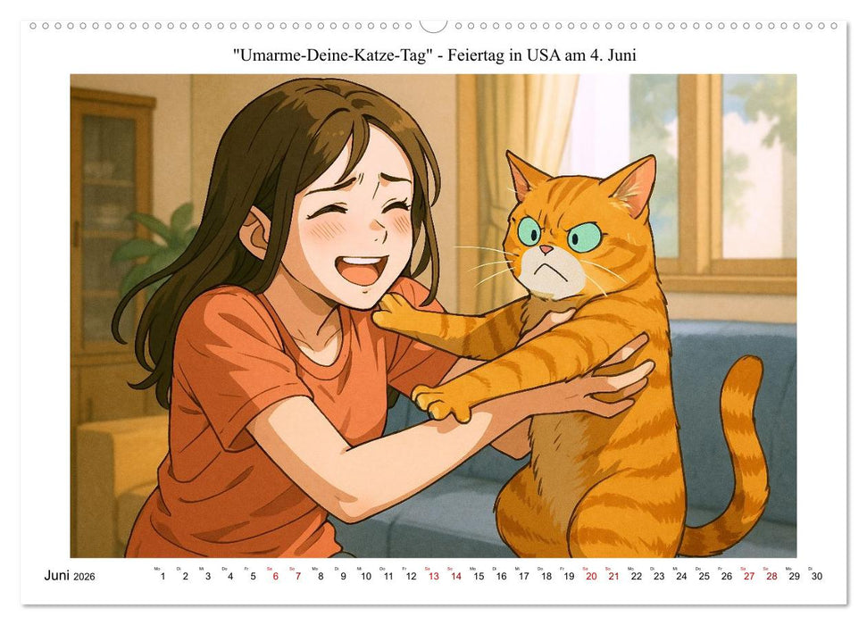 Kalender der kuriosen Feiertage (CALVENDO Premium Wandkalender 2026)