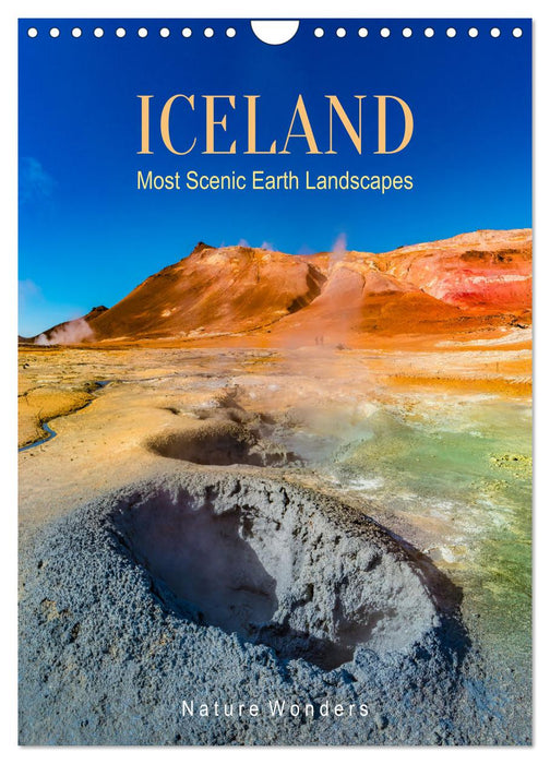 ICELAND, Most Scenic Earth Landscapes, Nature Wonders (CALVENDO Monthly Calendar 2026)