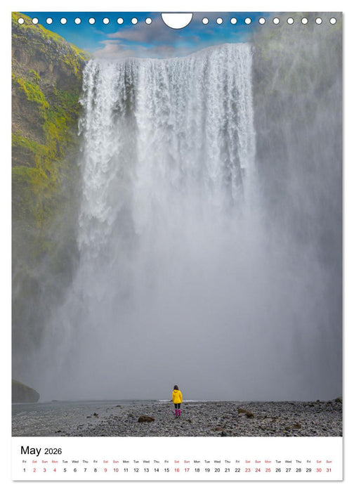 ICELAND, Most Scenic Earth Landscapes, Nature Wonders (CALVENDO Monthly Calendar 2026)