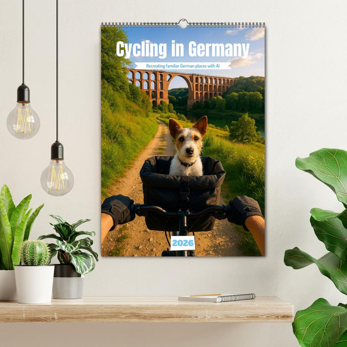 Cycling in Germany (CALVENDO Monthly Calendar 2026)
