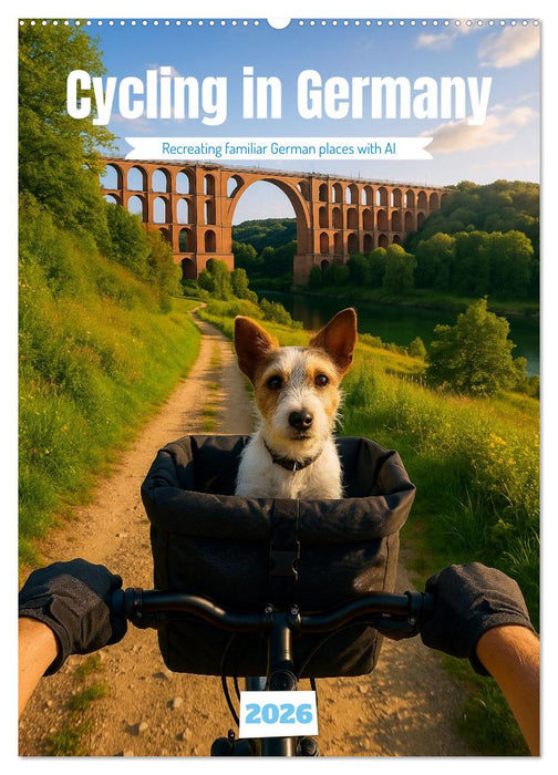 Cycling in Germany (CALVENDO Monthly Calendar 2026)