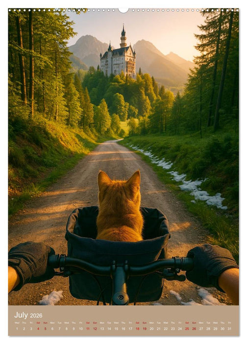 Cycling in Germany (CALVENDO Premium-Calendar 2026)