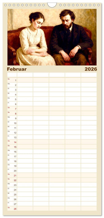 Leo Tolstoi (CALVENDO Familienplaner 2026)