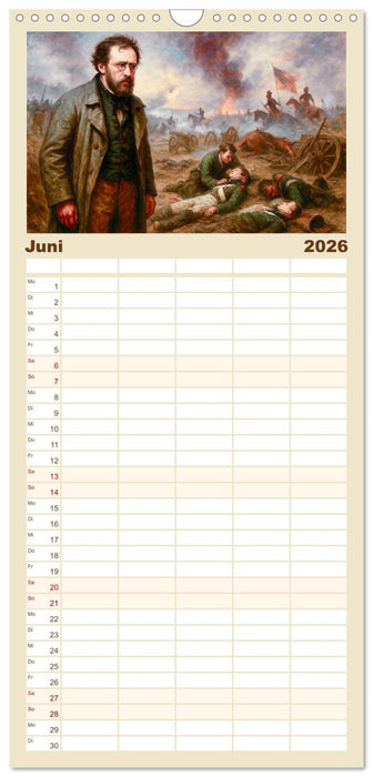 Leo Tolstoi (CALVENDO Familienplaner 2026)