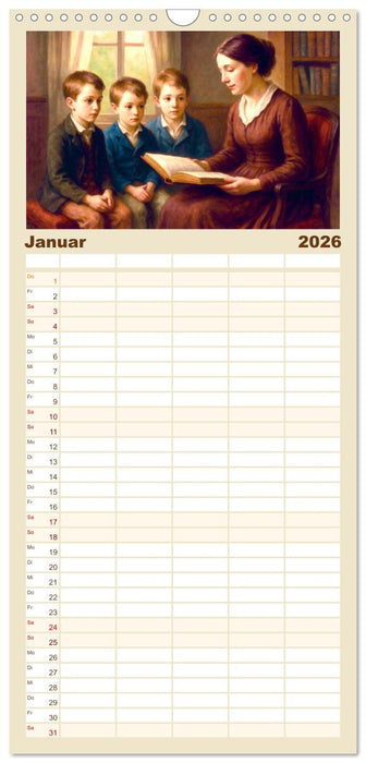 Victor Hugo (CALVENDO Familienplaner 2026)