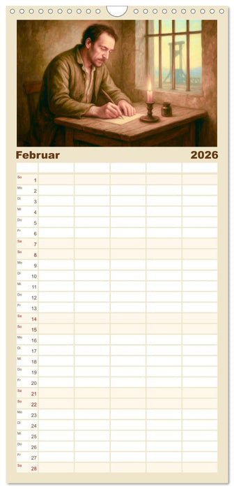 Victor Hugo (CALVENDO Familienplaner 2026)