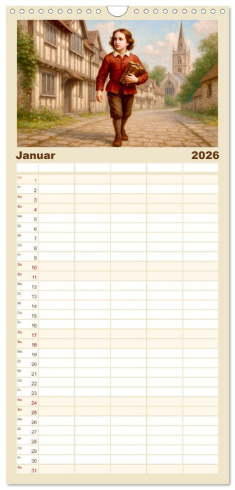 William Shakespeare (CALVENDO Familienplaner 2026)