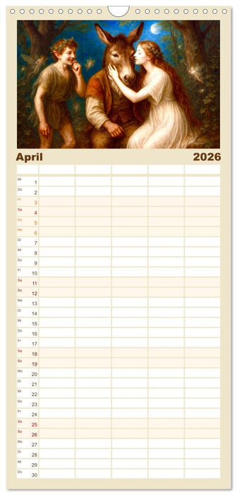 William Shakespeare (CALVENDO Familienplaner 2026)