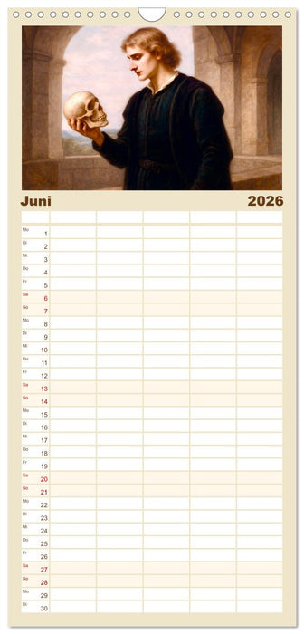 William Shakespeare (CALVENDO Familienplaner 2026)