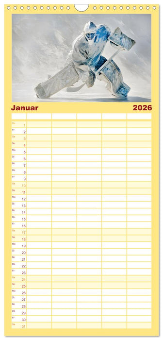 Olympia. Anders. (CALVENDO Familienplaner 2026)