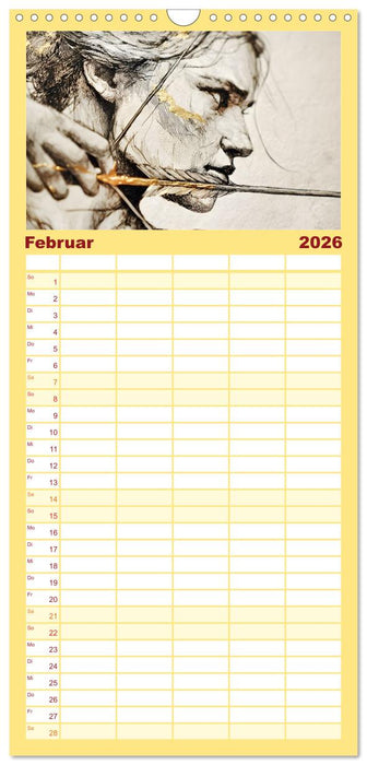 Olympia. Anders. (CALVENDO Familienplaner 2026)