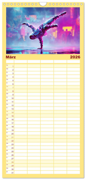 Olympia. Anders. (CALVENDO Familienplaner 2026)