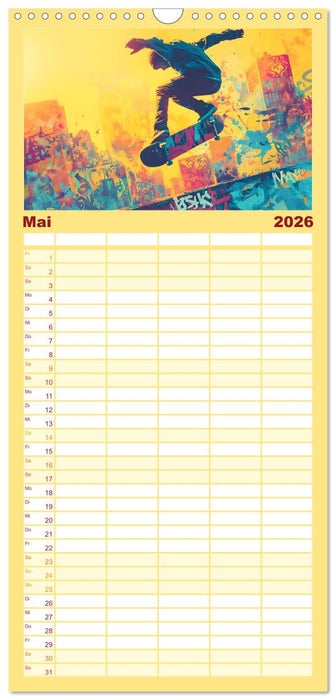 Olympia. Anders. (CALVENDO Familienplaner 2026)