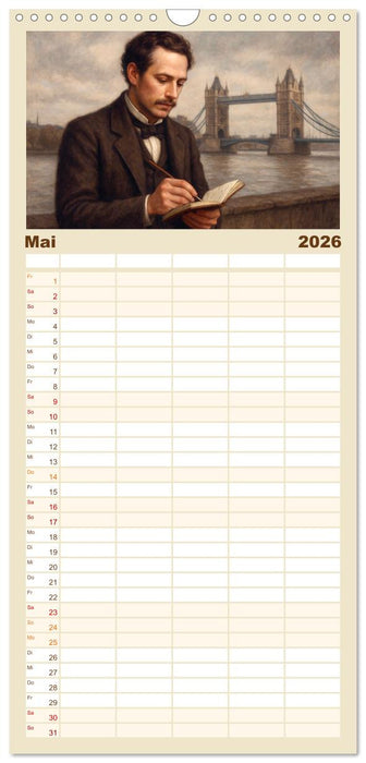 Theodor Fontane (CALVENDO Familienplaner 2026)