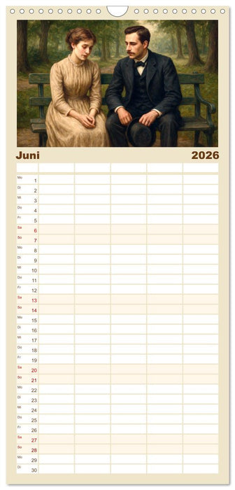 Theodor Fontane (CALVENDO Familienplaner 2026)