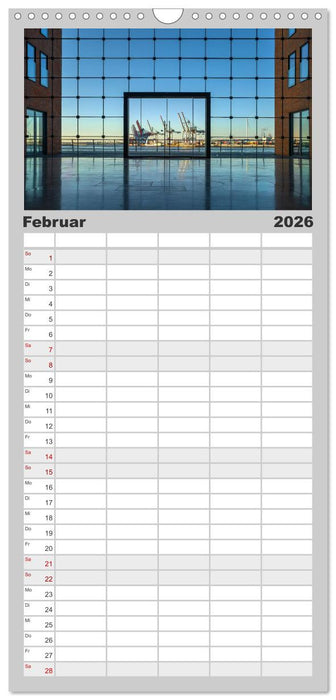 Urbane Impressionen: Hansestadt Hamburg - Tor zur Welt (CALVENDO Familienplaner 2026)