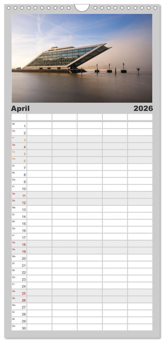 Urbane Impressionen: Hansestadt Hamburg - Tor zur Welt (CALVENDO Familienplaner 2026)