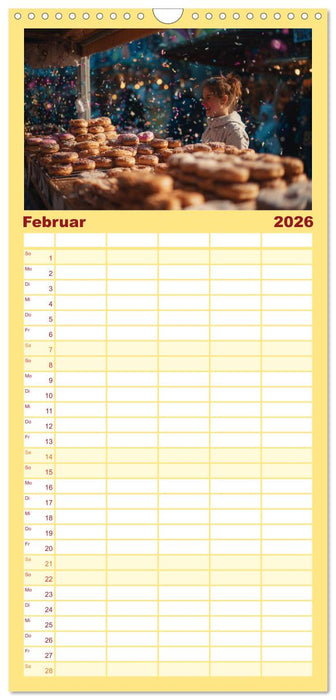 Mit Herz und Hand, Ich bin Bäcker (CALVENDO Familienplaner 2026)