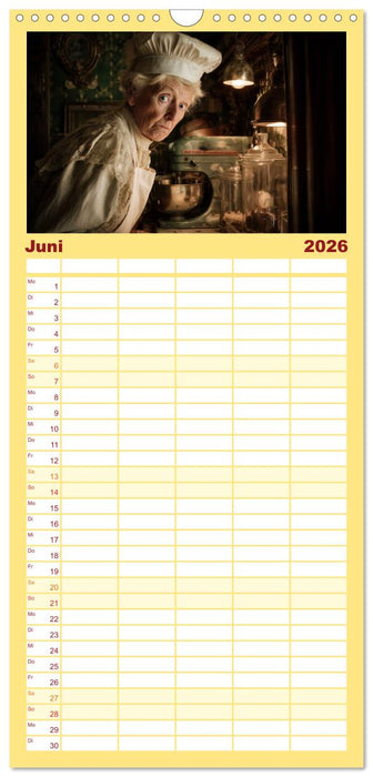 Mit Herz und Hand, Ich bin Bäcker (CALVENDO Familienplaner 2026)